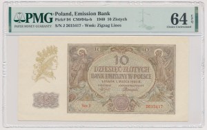 10 gold 1940 - J