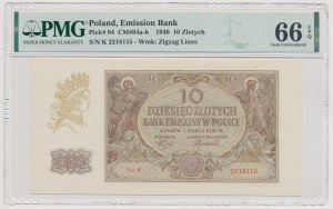 10 gold 1940 - K