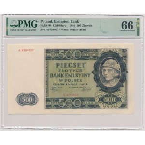 500 złotych 1940 - A