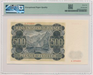 500 zloty 1940 - A