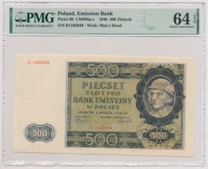 500 zloty 1940 - B