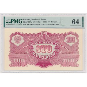 100 złotych 1944 ...owe - Ax