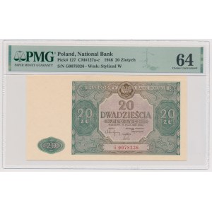 20 złotych 1946 - G