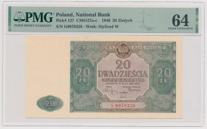 20 gold 1946 - G