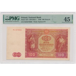 100 złotych 1946 - Mz - Seria Zastępcza