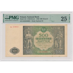 500 złotych 1946 - Dz - Seria Zastępcza