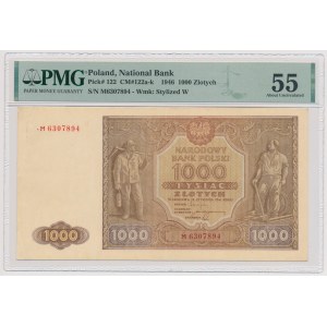 1000 złotych 1946 - M