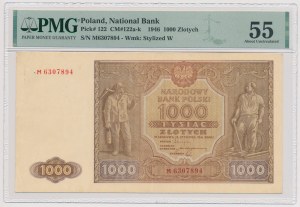 1000 zloty 1946 - M