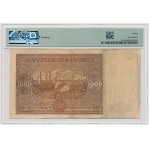 1000 złotych 1946 - Wb - Seria Zastępcza