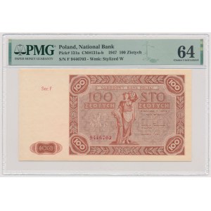 100 złotych 1947 - F