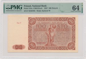 100 zloty 1947 - F