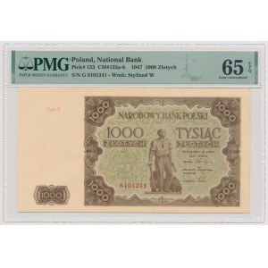 1000 złotych 1947 - G