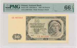 50 zloty 1948 - CZ