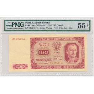 100 złotych 1948 - KE