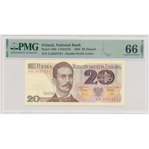 20 złotych 1982 - AA
