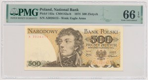 500 zloty 1974 - A