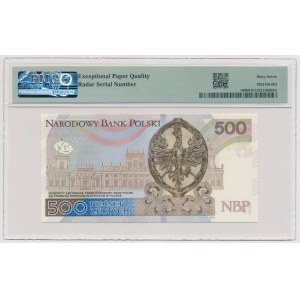 500 złotych 2017 - AJ 0123210 - piękny RADAR