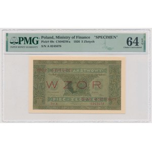 5 złotych 1926 - WZÓR - A