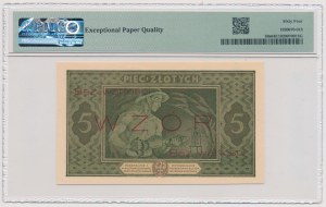 5 złotych 1926 - WZÓR - A