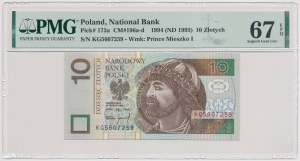10 gold 1994 - KG