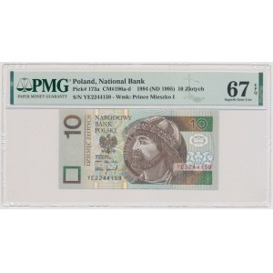 10 złotych 1994 - YE