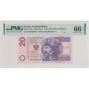 20 złotych 1994 - FM