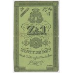 Powstanie Listopadowe, 1 złoty 1831 - Głuszyński