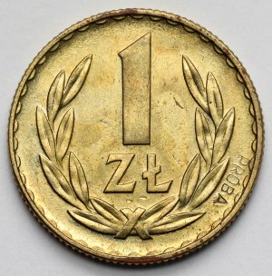 Vzorkovaná mosaz 1 zlato 1949 - PRÓZA nízká
