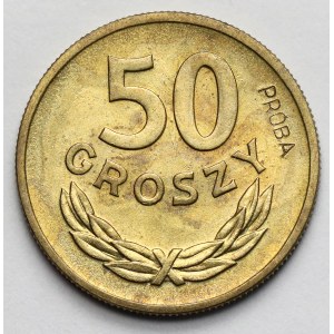 Próba MOSIĄDZ 50 groszy 1957