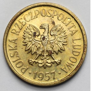 Próba MOSIĄDZ 20 groszy 1957