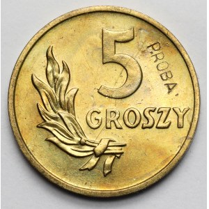 Próba MOSIĄDZ 5 groszy 1949
