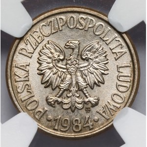Próba MIEDZIONIKIEL małe 2 złote 1984 - RZADKOŚĆ