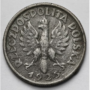 Falsyfikat z epoki 2 złote 1925 Kobieta i kłosy