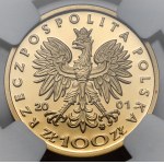 100 gold 2001 Boleslaw III the Wrymouth