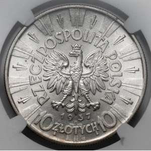 Piłsudski 10 złotych 1937