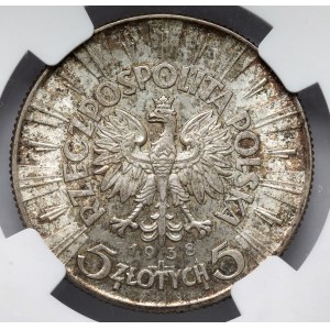 Piłsudski 5 złotych 1938