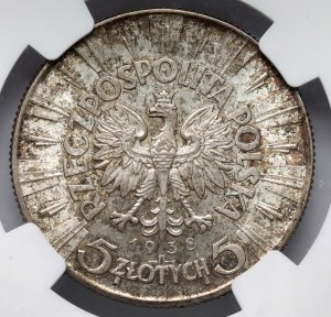 Piłsudski 5 złotych 1938