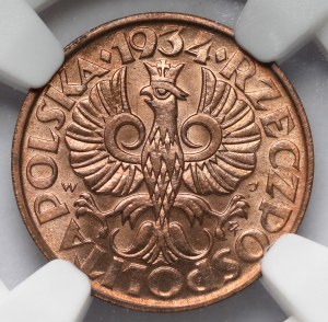 2 haléře 1934