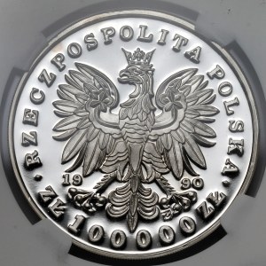 Mały Tryptyk 100.000 złotych 1990 Kościuszko