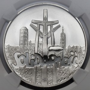 100.000 złotych 1990 Solidarność - odmiana A