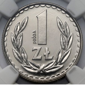 Próba NIKIEL 1 złoty 1986