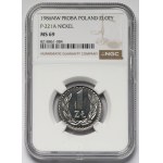 Próba NIKIEL 1 złoty 1986
