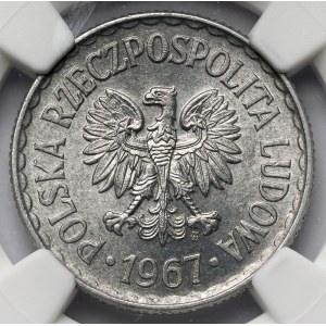 1 złoty 1967 - rzadki rok