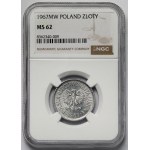 1 złoty 1967 - rzadki rok
