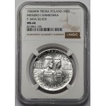 Próba SREBRO 100 złotych 1966 Mieszko i Dąbrówka - półpostacie