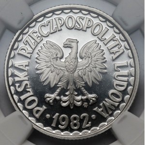 1 złoty 1982 - LUSTRZANY