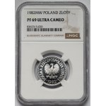 1 złoty 1982 - LUSTRZANY