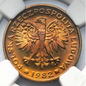 2 złote 1982 - LUSTRZANE