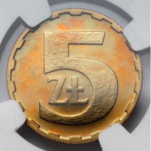 5 złotych 1982 - LUSTRZANE