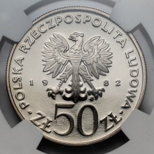50 złotych 1982 Bolesław III Krzywousty - LUSTRZANE
